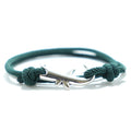 Pulsera de Cuerda Tiburón verde