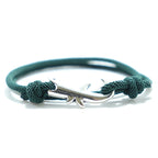 Pulsera de Cuerda Tiburón verde
