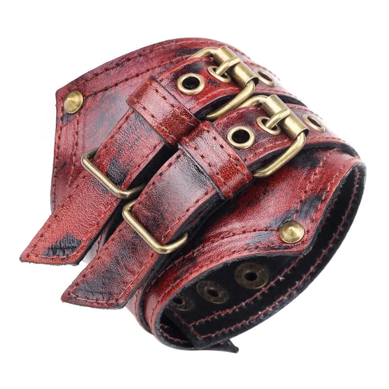 Pulsera Vikinga Rúnica Celta roja