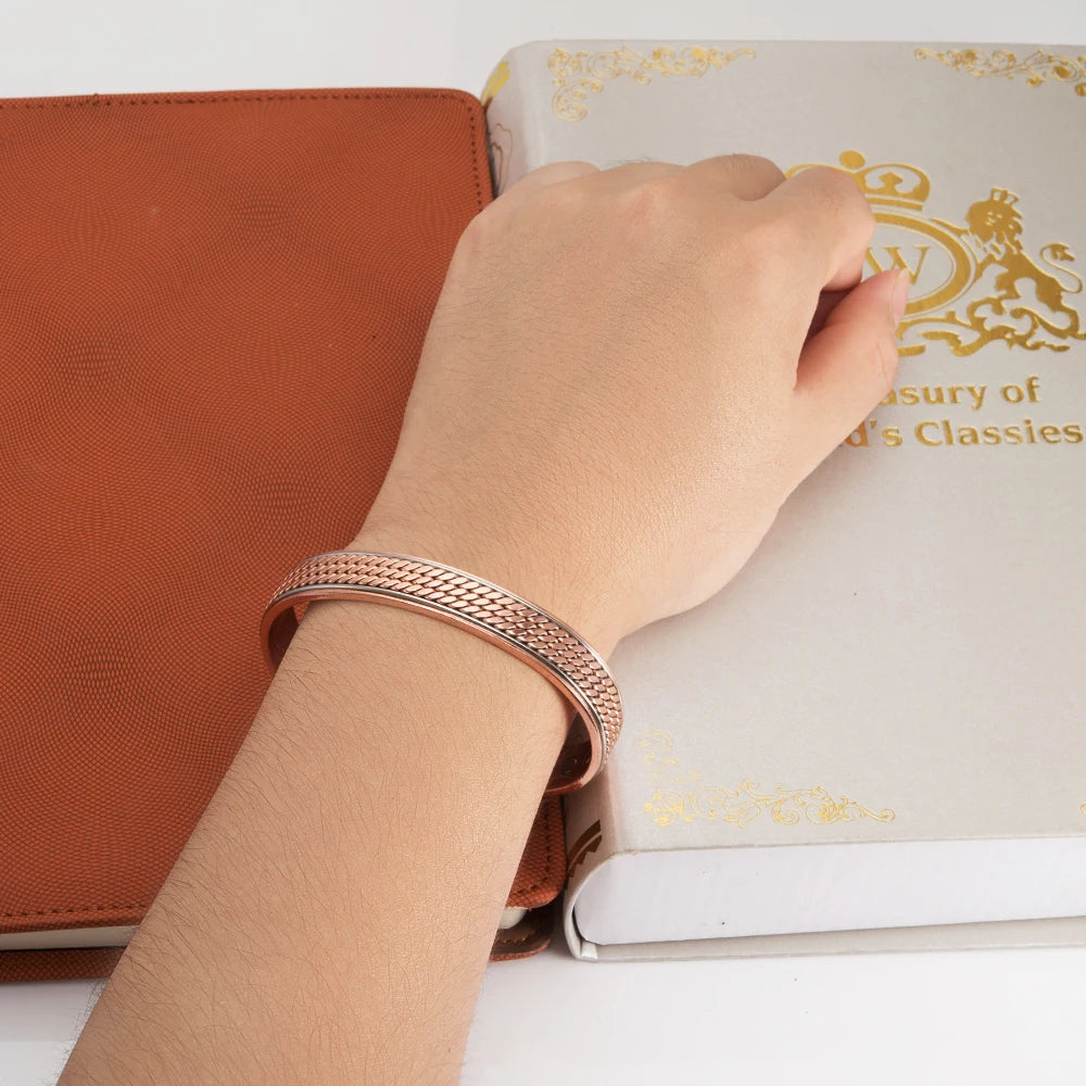 Pulsera Torcida de Cobre 