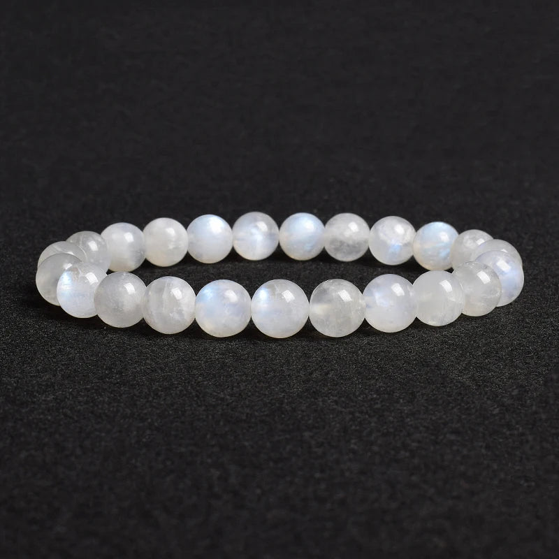 Pulsera de Piedras de Luna Naturales