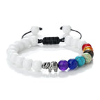 Pulsera de Piedras Naturales y Elefante 7 Chakras 4