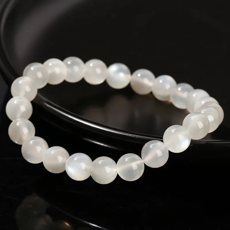Pulsera de Piedras Naturales Piedra de Luna para Mujer