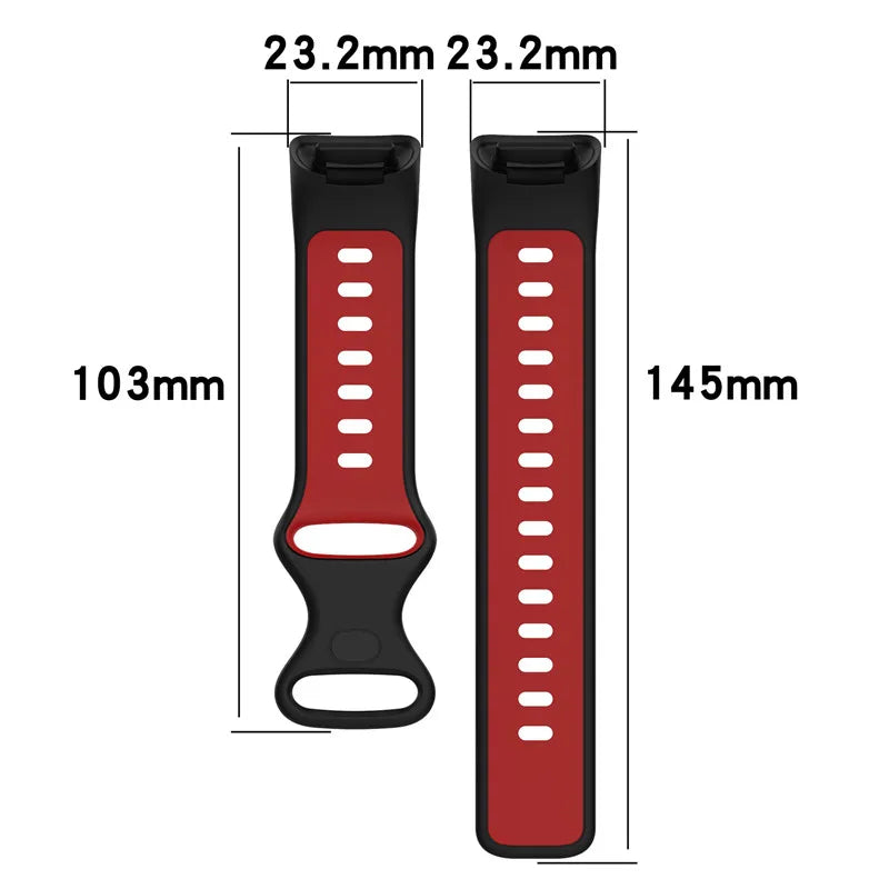 Pulsera de silicona para reloj Fitbit Charge 5, Charge 6