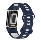 Pulsera de silicona para reloj Fitbit Charge 5, Charge 6 azul