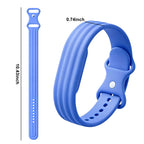 Pulsera de silicona para reloj Google Fitbit Air azul
