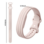 Pulsera de silicona para reloj Google Fitbit Air rosa