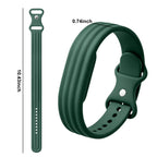 Pulsera de silicona para reloj Google Fitbit Air verde