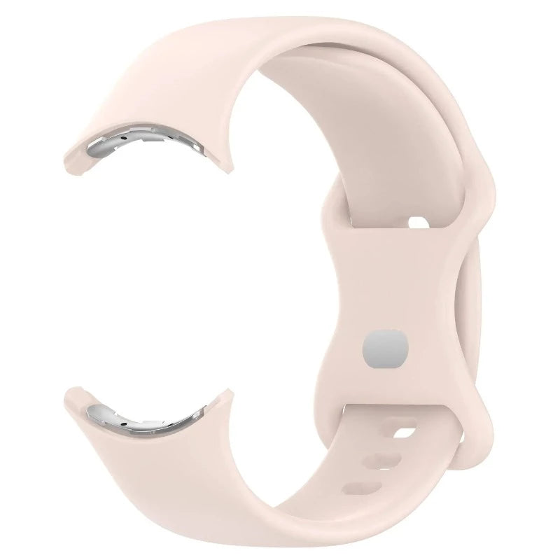 Pulsera de silicona para Smartwatch Google Pixel Watch 1 y 2 beige