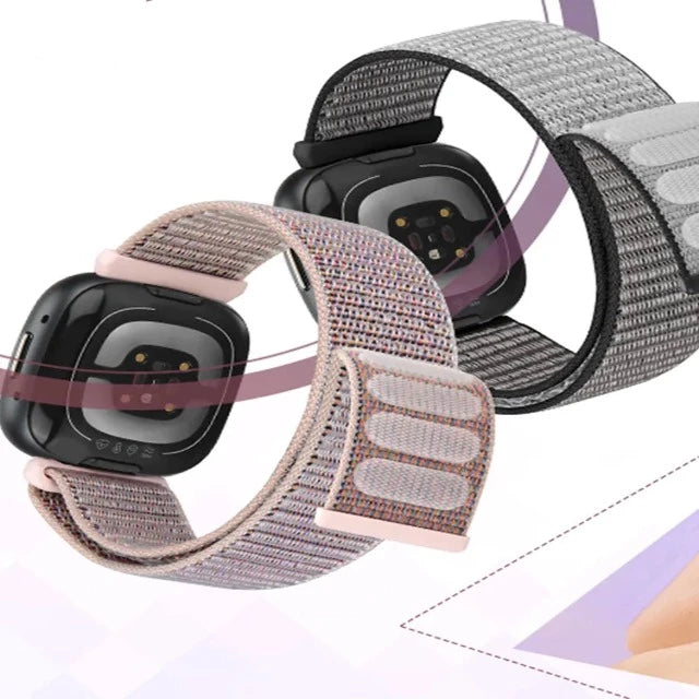 Pulsera de Tela para Reloj Fitbit Versa 3 Versa 4 Sense 2