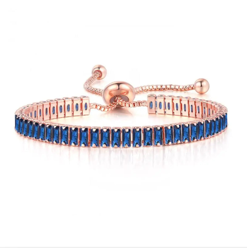 Pulsera de Zirconia de Color Piedra de Nacimiento