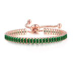 Pulsera de Zirconia de Color Piedra de Nacimiento