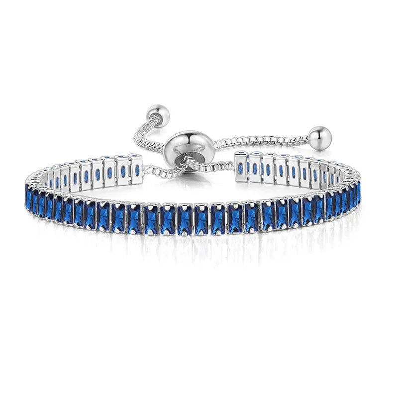 Pulsera de Zirconia de Color Piedra de Nacimiento
