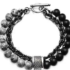 Pulsera Étnica de Estilo Punk para Hombre