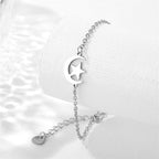 Pulsera Estrella y Luna Mujer 