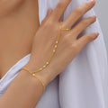 Pulsera de Mano para Mujer Joya Mujer Cadena Mano y Dedo