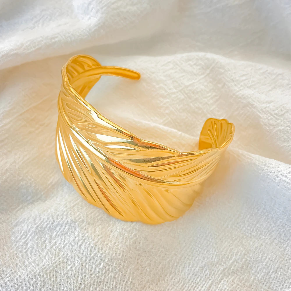 Pulsera Hoja de Laurel Otoñal