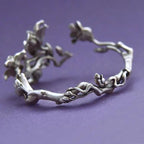 Pulsera Gourmette Flores de Magnolia