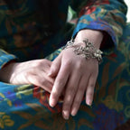 Pulsera Gourmette Flores de Magnolia