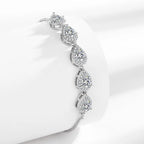 Pulsera Gota de Agua y Circonio