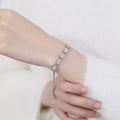 Pulsera Gota de Agua y Circonio
