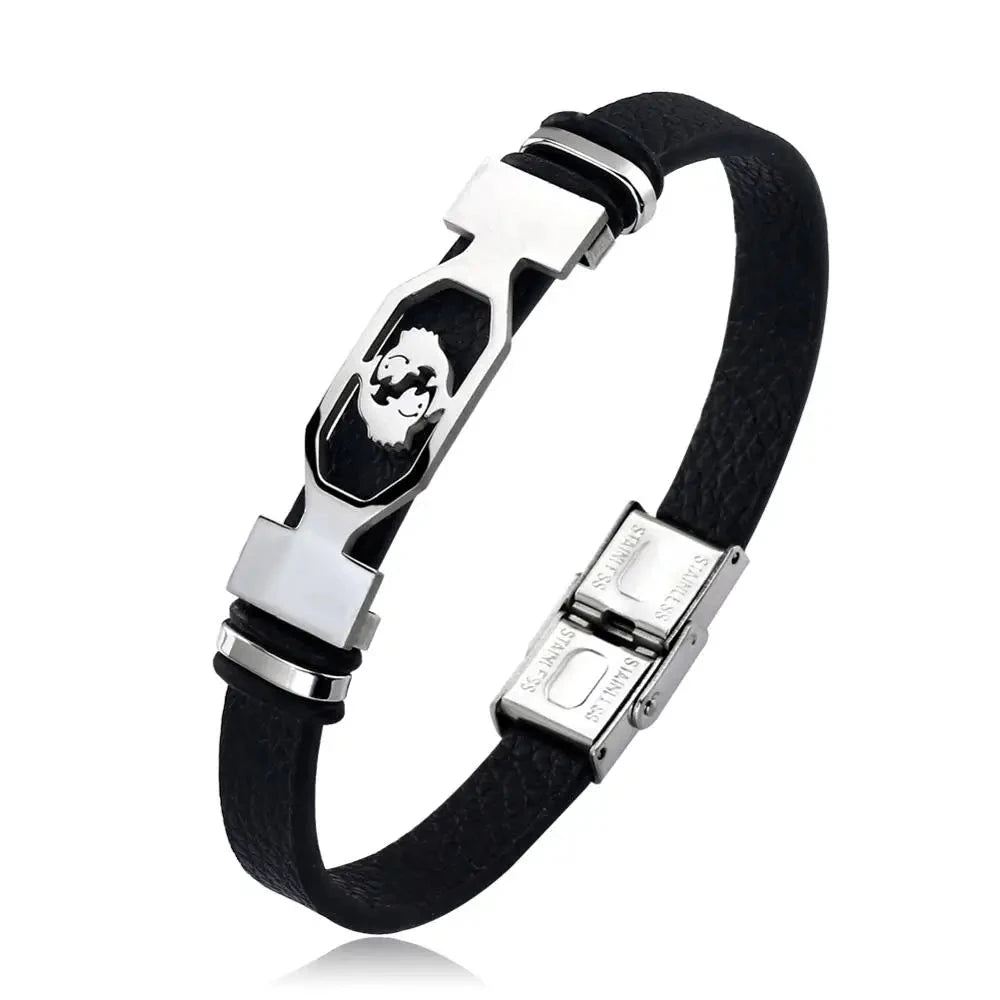 Pulsera Hombre Signo del Zodiaco piscis
