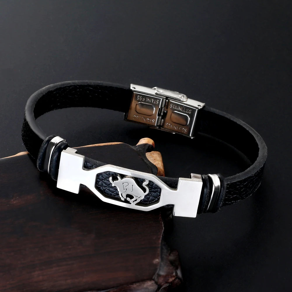 Pulsera Hombre Signo del Zodiaco tauro