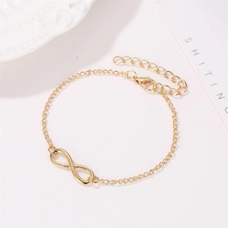Pulsera Infinita Discreta oro