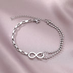 Pulsera Infinito Oro O Plata plata