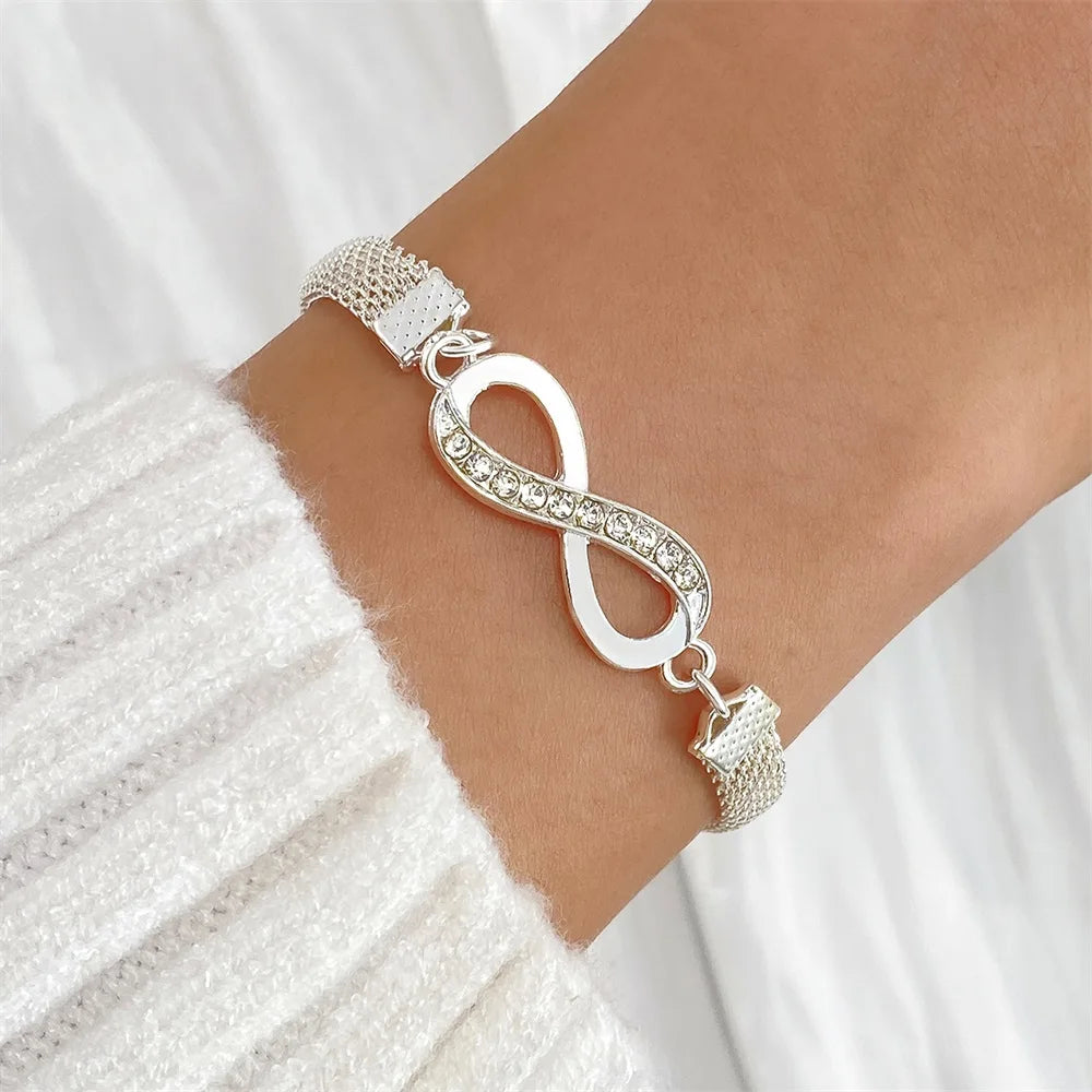 Pulsera Infinita de Circonio