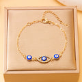 Pulsera Ojo Turco Azul Mal de Ojo Circonio