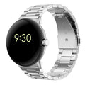 Pulsera de Reloj de Acero Endurecido Smartwatch Google Pixel Watch 1 & 2 plata