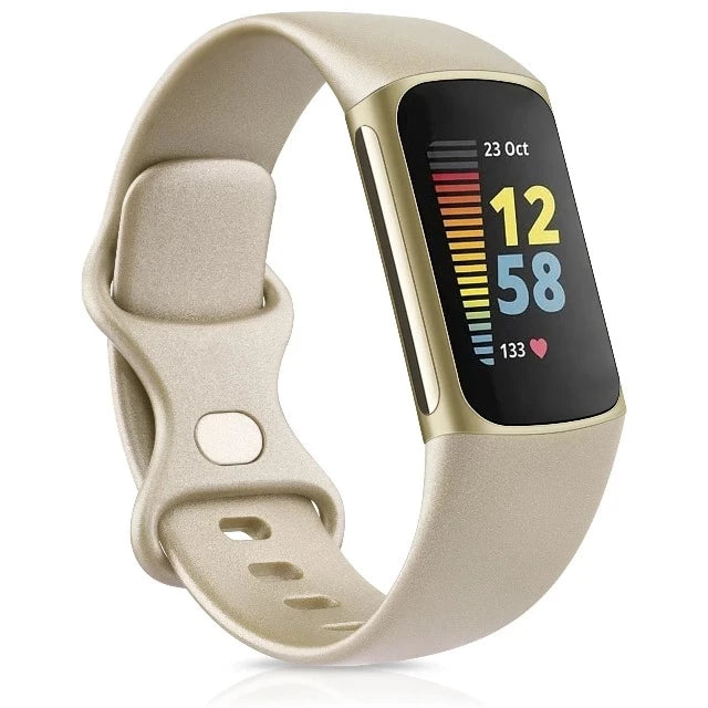 Pulsera Reloj Fitbit Charge 5 oro
