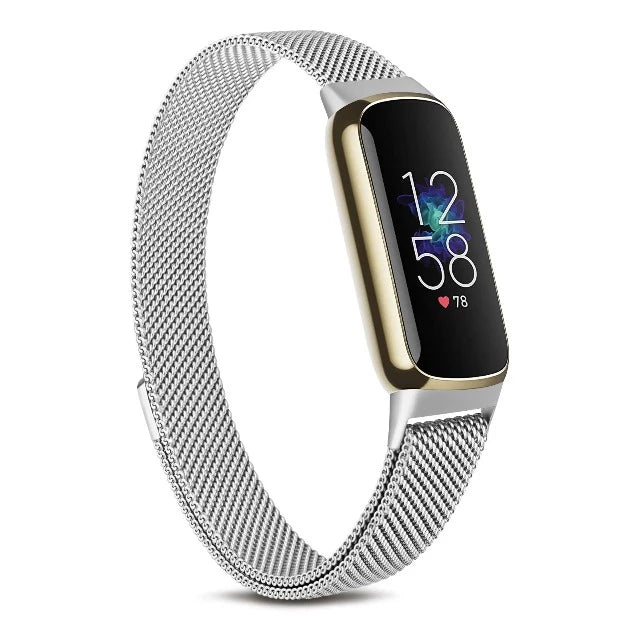 Pulsera Reloj Fitbit Luxe plata