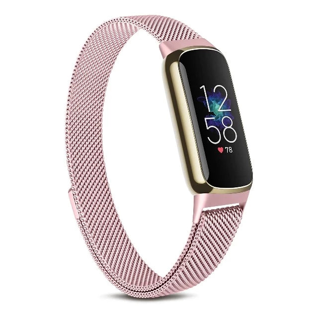 Pulsera Reloj Fitbit Luxe rosa