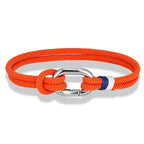 Pulsera náutica de cuerda trenzada con nudo para hombre o mujer 