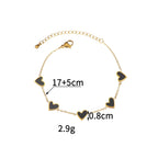 Pulsera muestrario de corazones