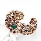 Pulsera para mujer árabe musulmana boda verde