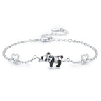 Pulsera Panda de Plata