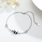 Pulsera Panda de Plata