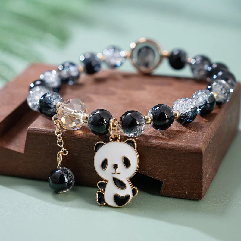 Pulsera Panda Blanco y Negro