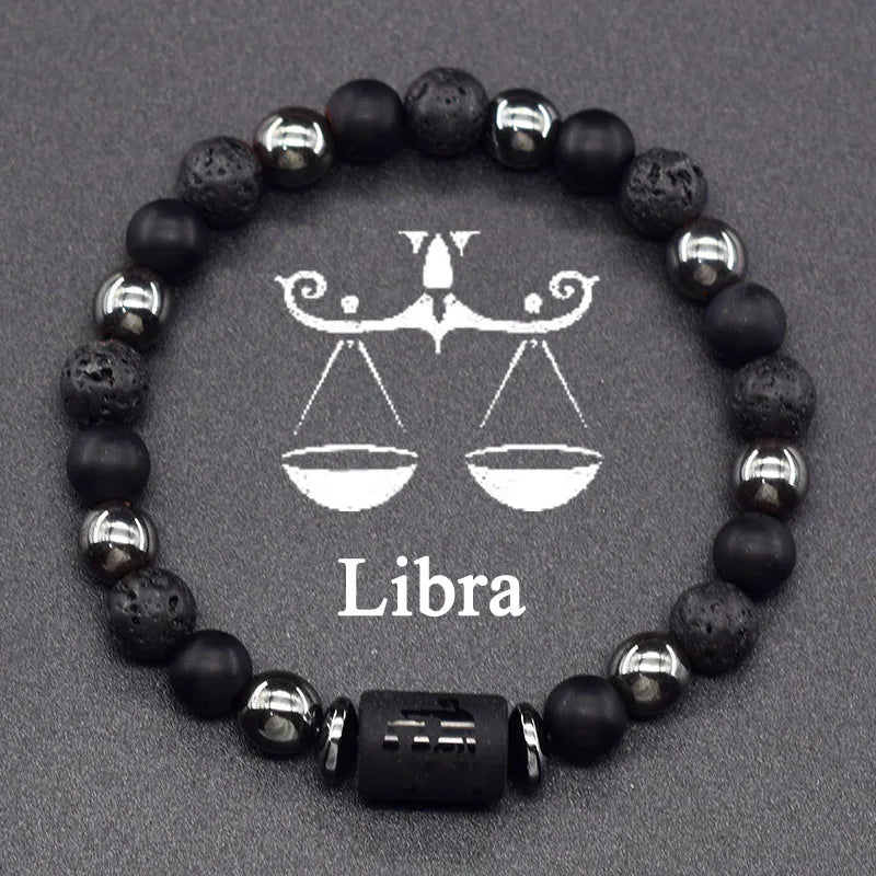 Pulsera de Perlas Signo del Zodiaco 12 Constelaciones