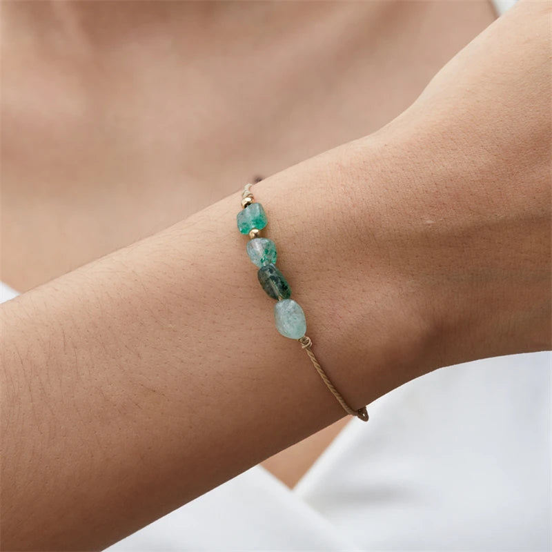 Pulsera de Piedra de Nacimiento para Hombre y Mujer