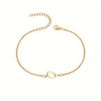 Pulsera Personalizada para Mujer con Inicial Oro o