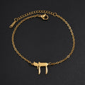 Pulsera para mujer con el símbolo judío Chai en oro