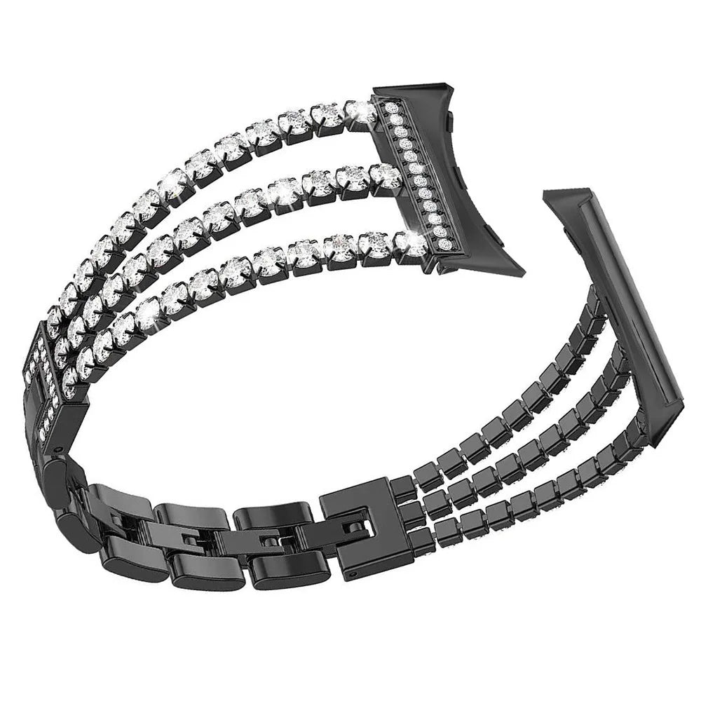 Pulsera para mujer Google Pixel Watch 1, 2, 3, 4 41mm 45mm negra