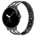 Pulsera para mujer Google Pixel Watch 1, 2, 3, 4 41mm 45mm negra
