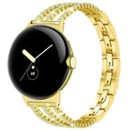 Pulsera para mujer Google Pixel Watch 1, 2, 3, 4 41mm 45mm oro