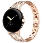 Pulsera para mujer Google Pixel Watch 1, 2, 3, 4 41mm 45mm oro rosa