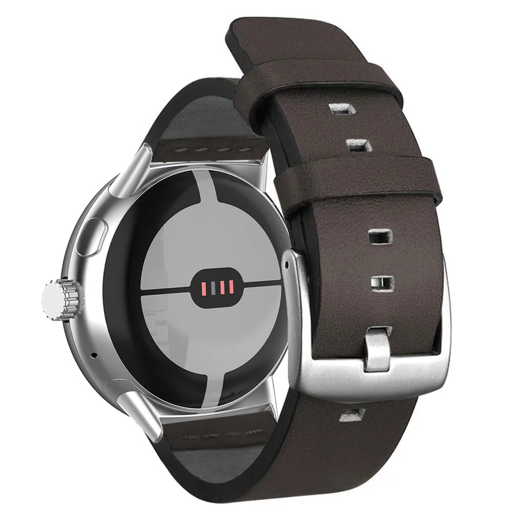Correa para Google Pixel Watch en cuero marrón 1, 2, 3, 41mm 45mm marrón